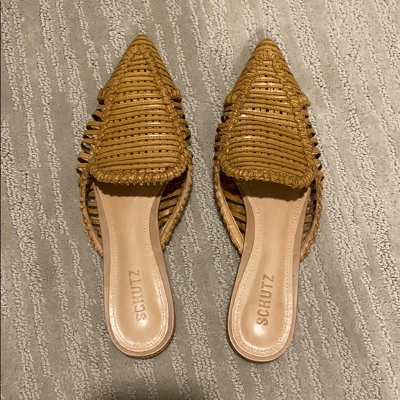 schutz marli huarache mule
